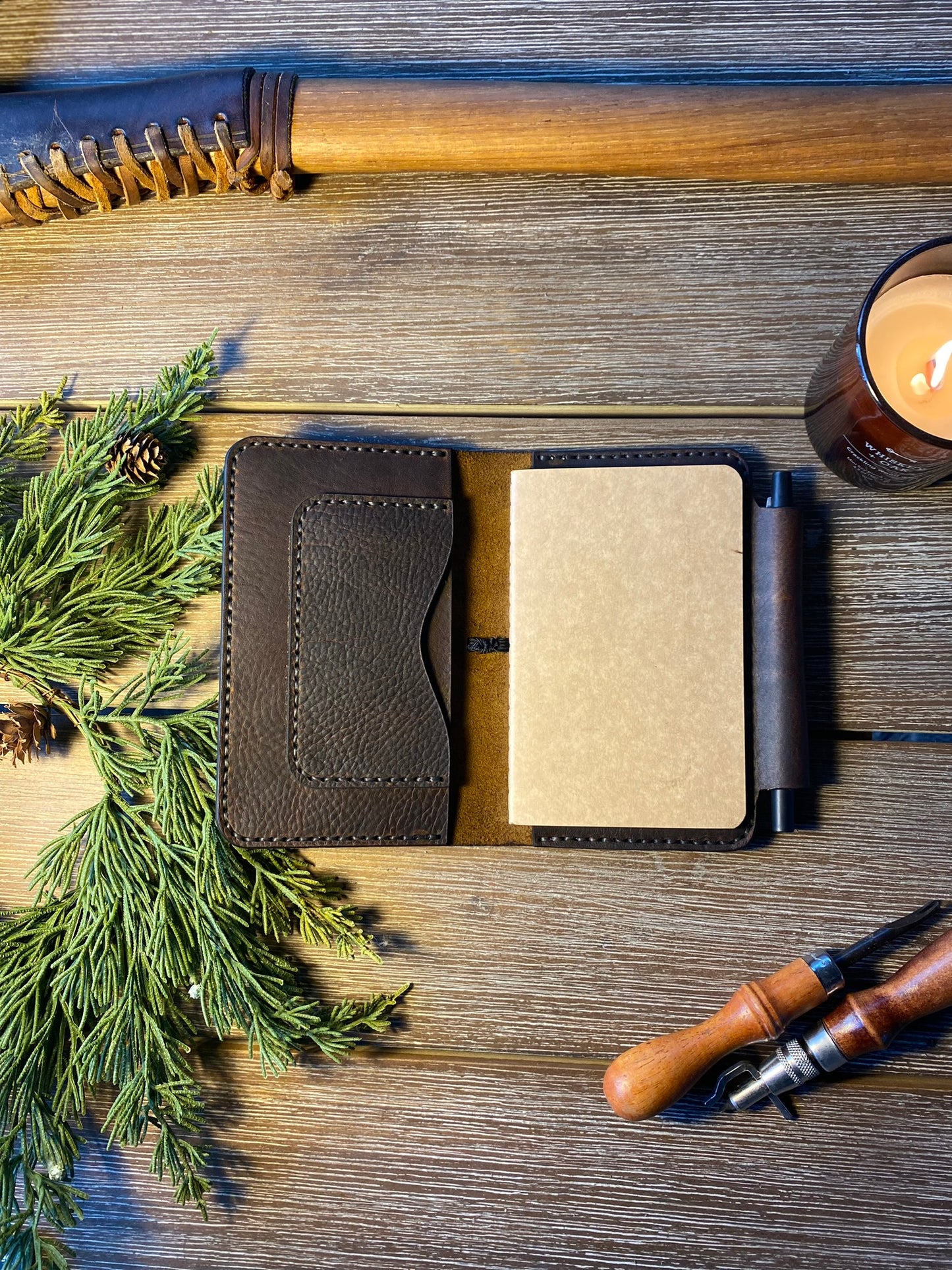 Kodiak Leather Field Notes Cover