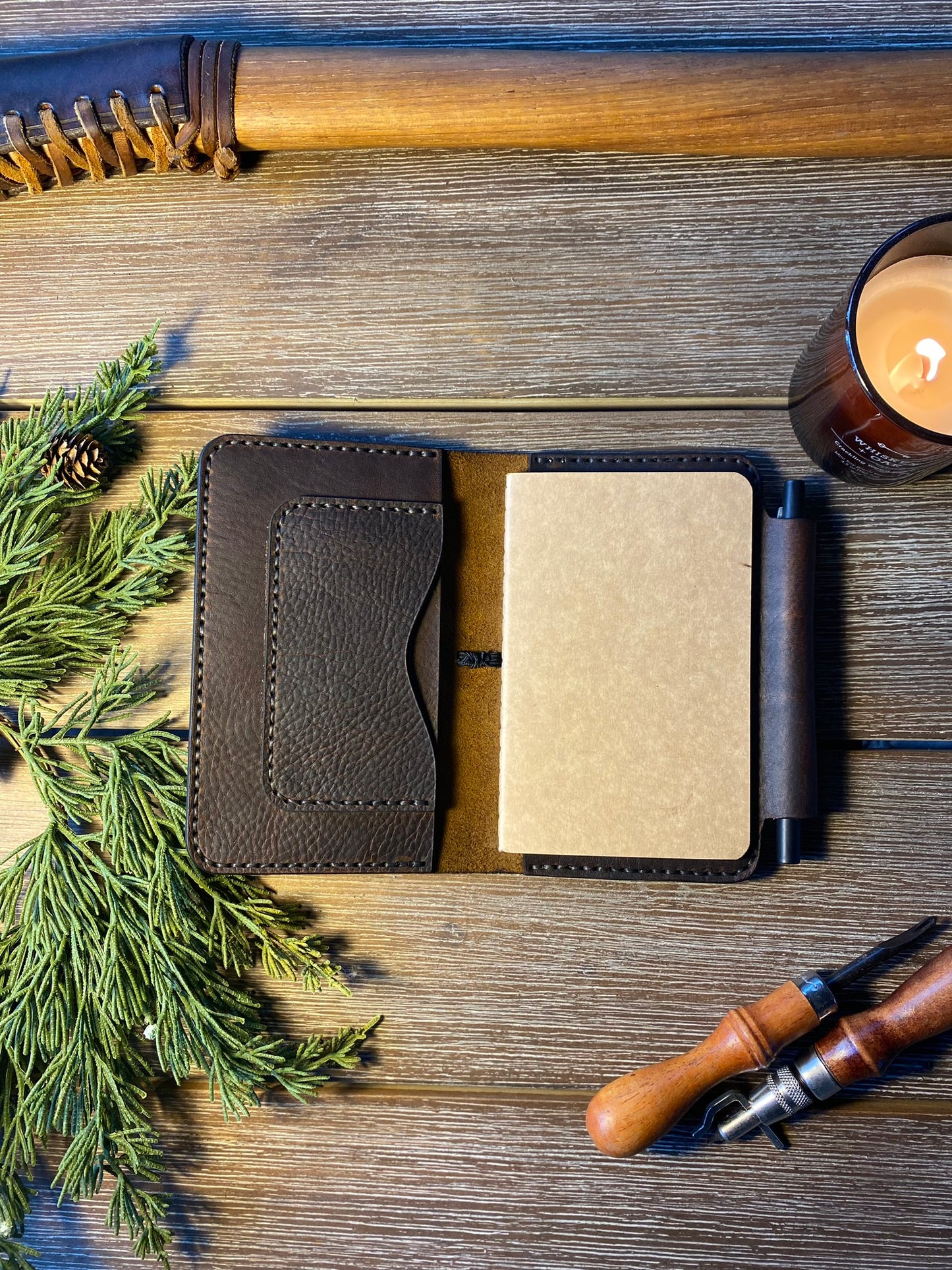 Kodiak Leather Field Notes Cover