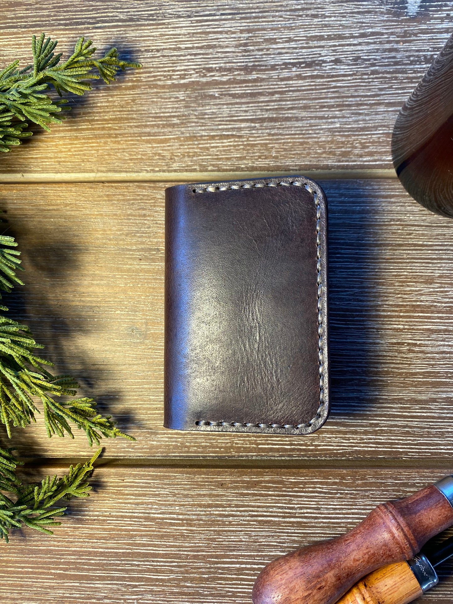 Barebones Card Keeper Wallet - Horween Dublin