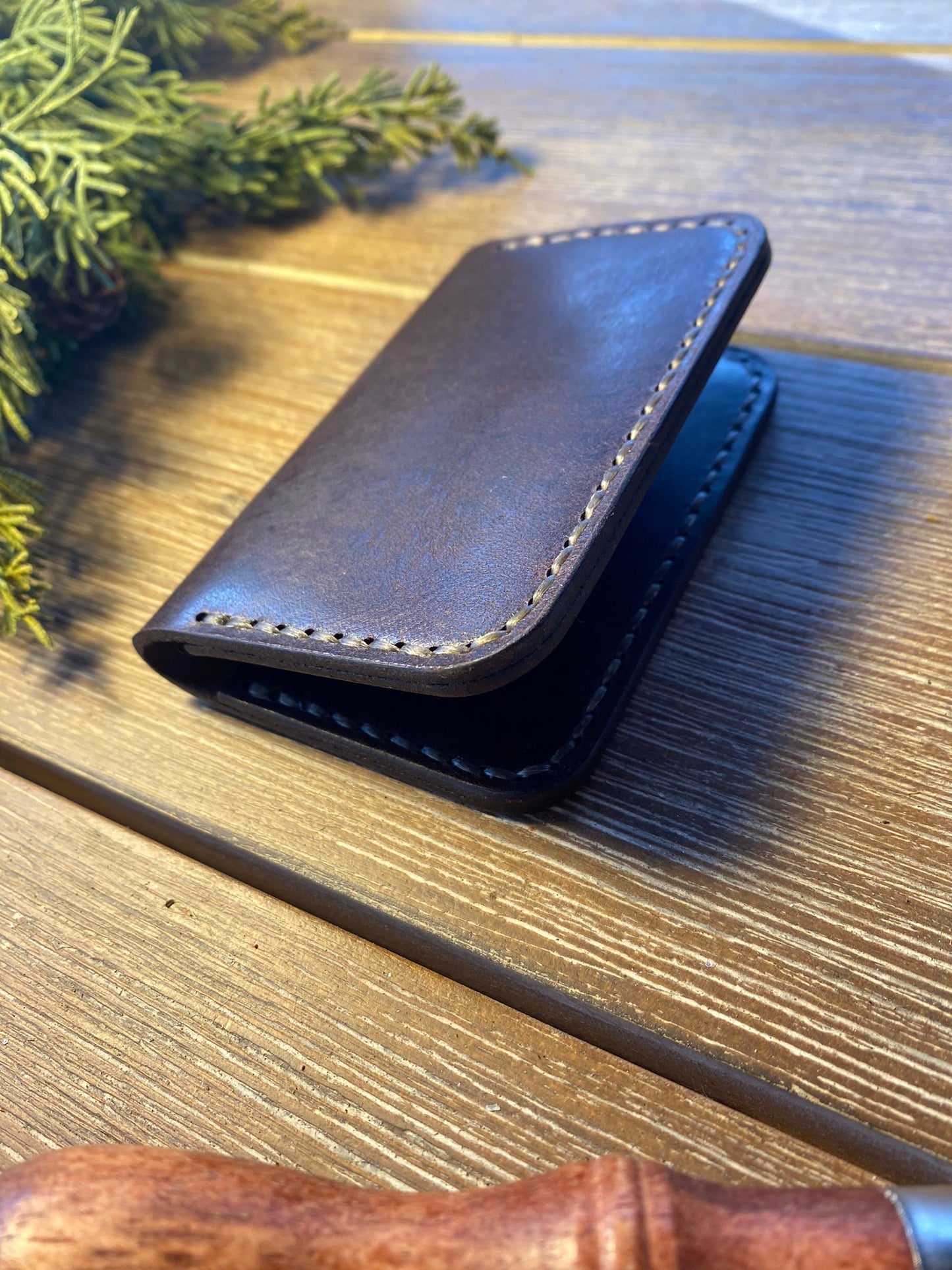 Barebones Card Keeper Wallet - Horween Dublin