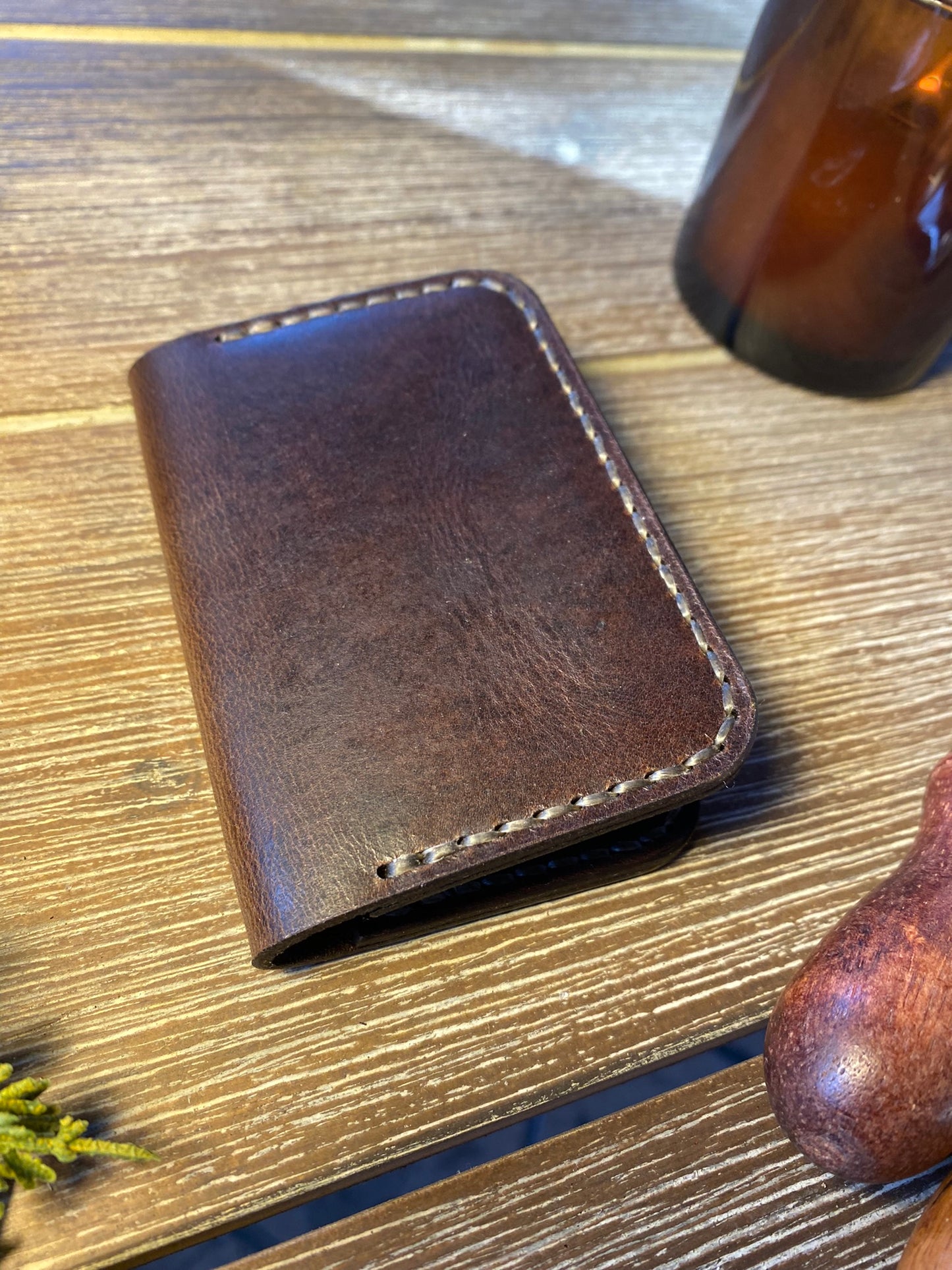 Barebones Card Keeper Wallet - Horween Dublin